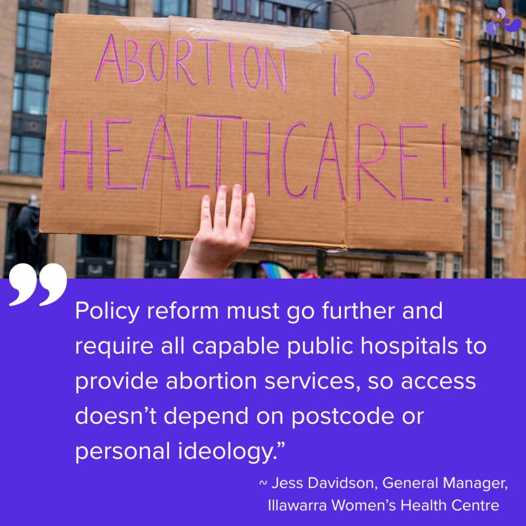 NSW draft policy targets abortion access barriers in public hospitals