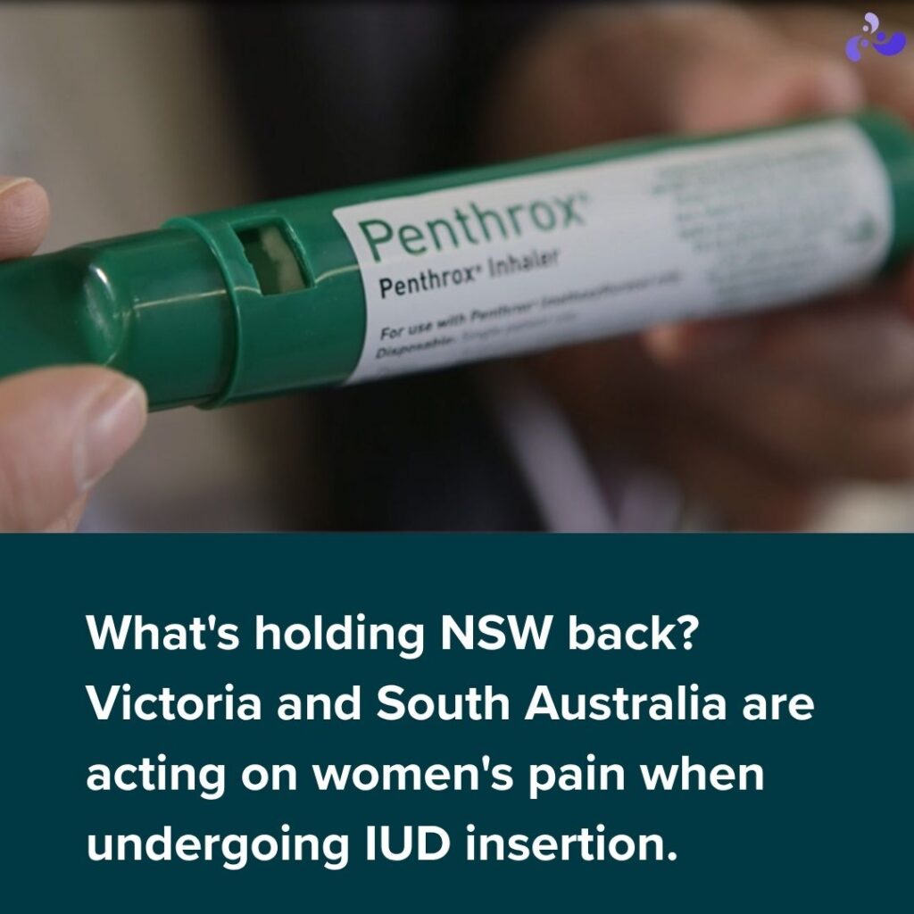 What's holding NSW back on IUD pain relief?