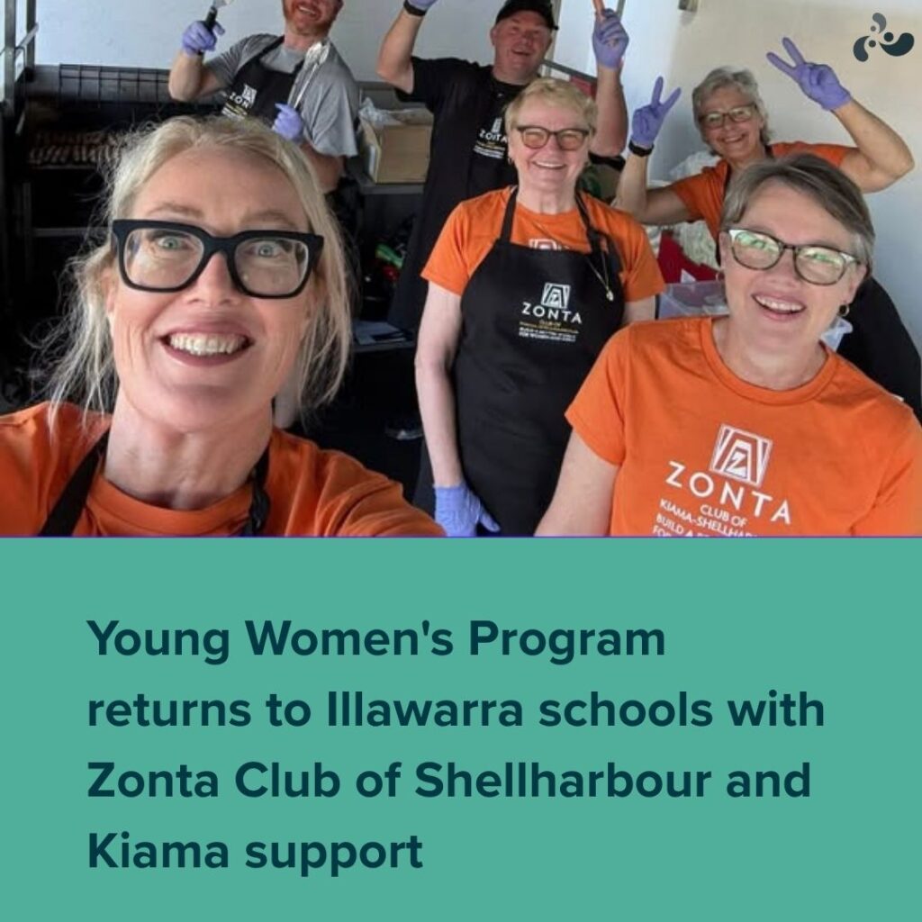 Young Women's Program returns to Illawarra schools with Zonta Club support